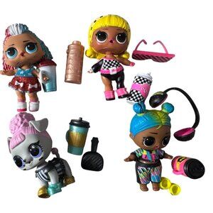LOL Lot 3 Dolls & 1 Pet & Accessories #3